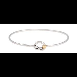 Tiffany & Co. Silver and Gold Knot Bracelet
